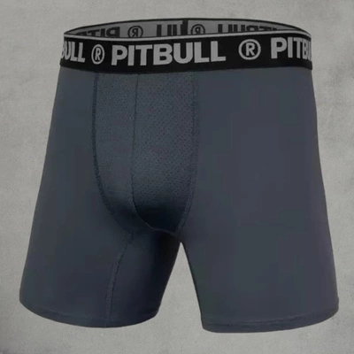 Pit Bull Bokserki 3 Pack Sport oliwkowe grafitowe czarne