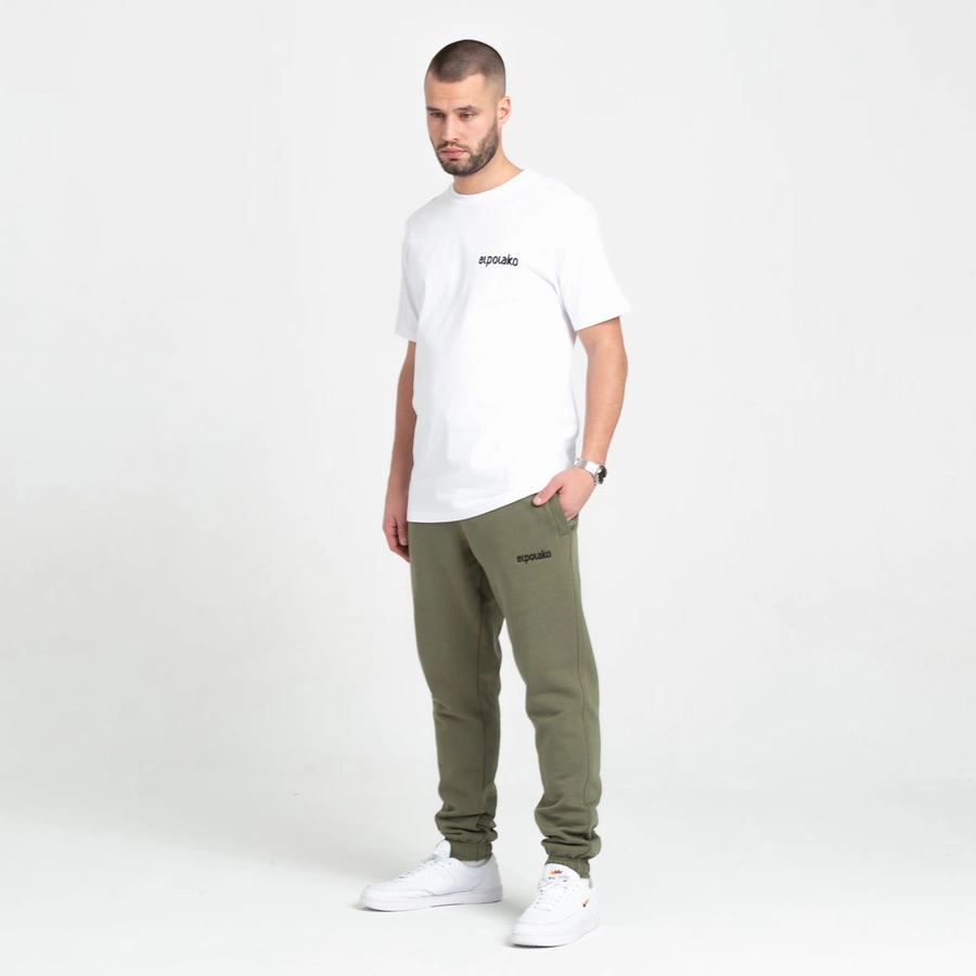 Spodnie Dresowe Slim El Polako Mini Khaki