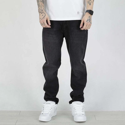 Spodnie I8 Denim BOY49 czarne