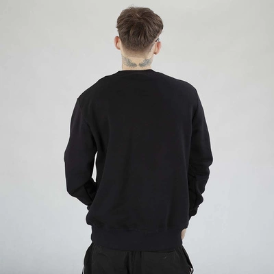 Bluza Diil Bez Kaptura Laur Gang czarno czerwona