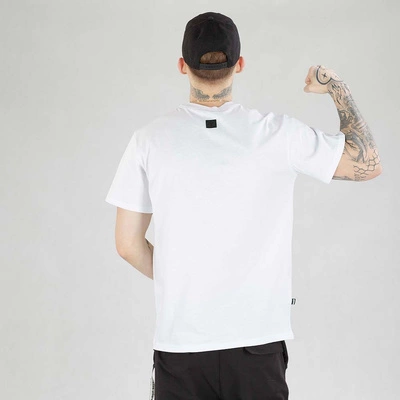 Koszulka Diil Earth biało czarna