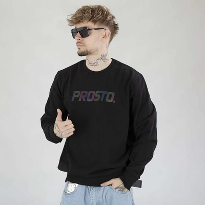 Bluza Prosto Crewneck Holo czarna