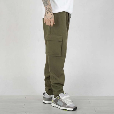 Spodnie dresowe Pit Bull cargo Cypress Sport oliwkowe