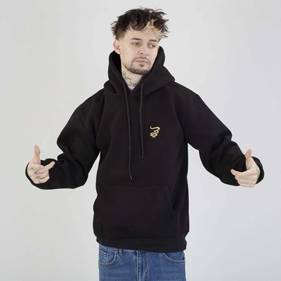 Bluza Grube Lolo Dymek Small Logo czarno złota