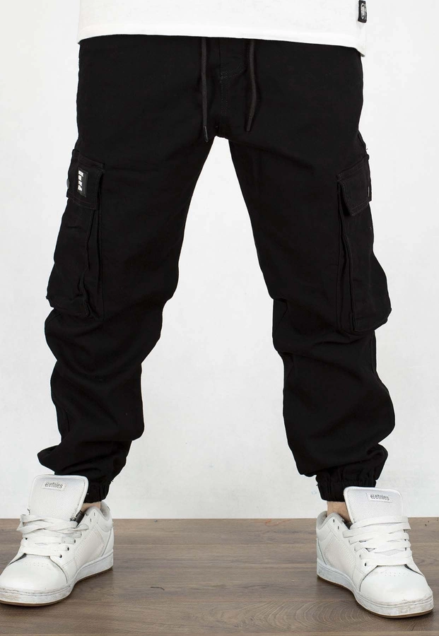 Spodnie Jogger I8 Denim BOY38 czarne