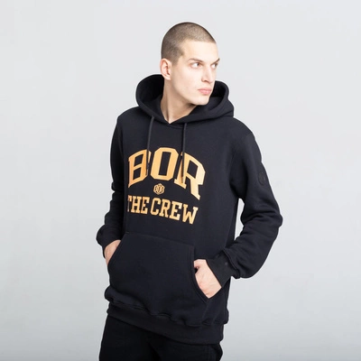 Biuro Ochrony Rapu BOR THE CREW Bluza z kapturem Czarny