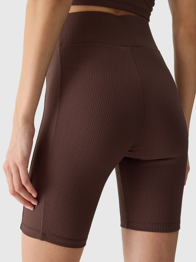 Legginsy 4F F150 brązowe