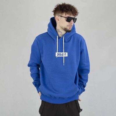 Bluza Hoodie Diil 3D Frame Kastet niebieska