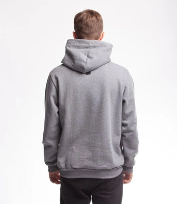 Smoke Story SOFT POCKET Bluza z Kapturem Szary/Czarny