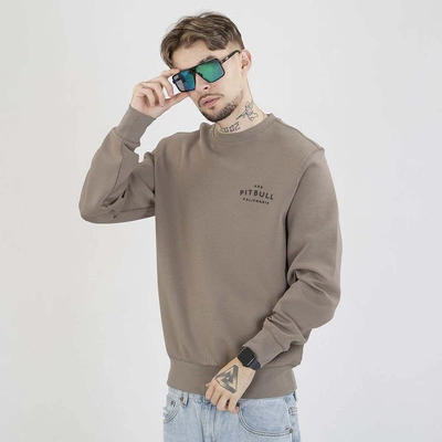 Bluza Pit Bull Crewneck Sampson szarobrązowa