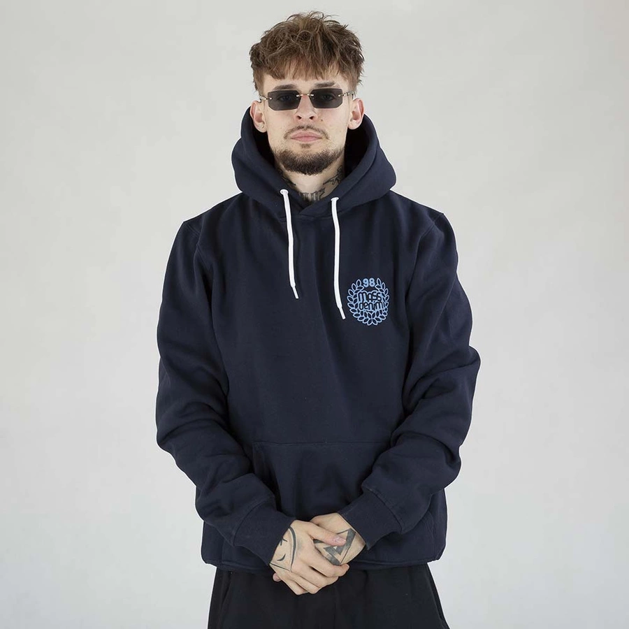 Bluza Mass Hoodie Base Back granatowa