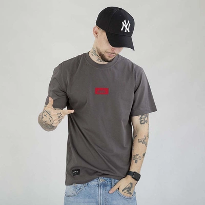 Koszulka Elade Box Logo 3D grafitowa