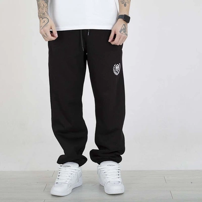 Spodnie Dresowe Motive Baggy Laur czarne białe