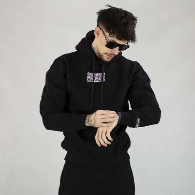 Bluza Środowisko Miejskie Hoodie Essential Mini czarno różowa