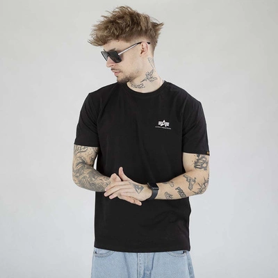 Koszulka Alpha Industries Back Paint 128507 czarna