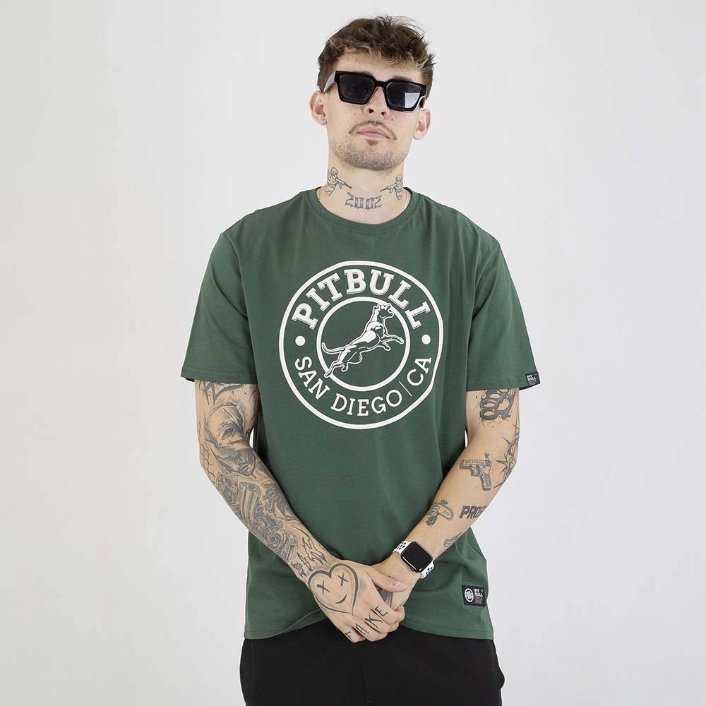 Koszulka Pit Bull San Diego Ca zielona