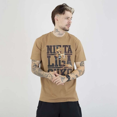 Koszulka Motive Nie Ta Liga Smoke kawa