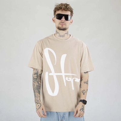 Koszulka Stoprocent White Tag beżowa