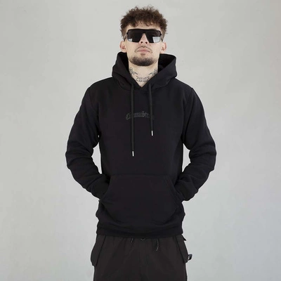 Bluza Hoodie Ciemna Strefa CS Gotyk Duże Logo czarno czarna 