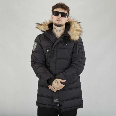 Kurtka Zimowa Parka Pit Bull Kingston czarna