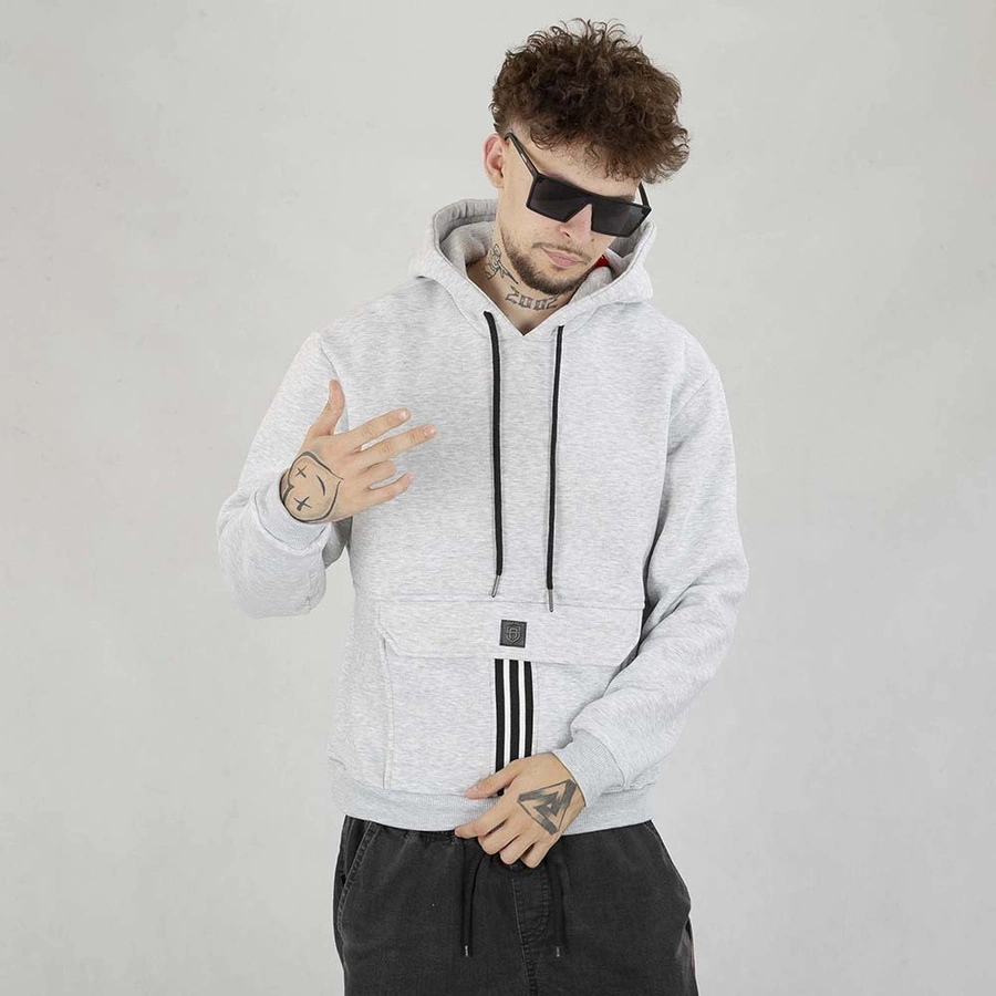 Bluza Hoodie Street Autonomy Hit szara