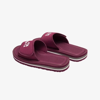 Kubota Klapki Rzep bordowe