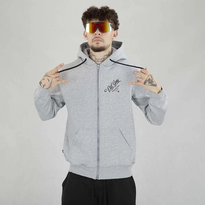 Bluza Hoodie ZIP Diil Paisley szara