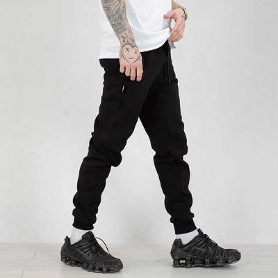 Spodnie dresowe Red Eyes King czarno białe