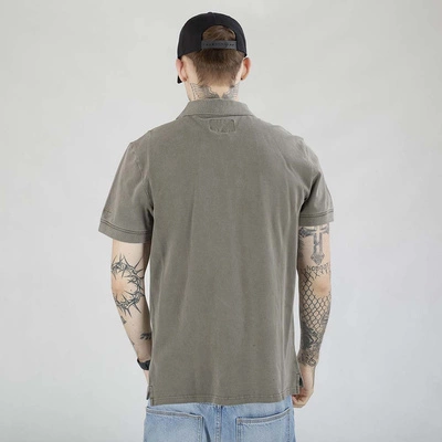 Koszulka Polo Pit Bull Pique Small Logo brązowa