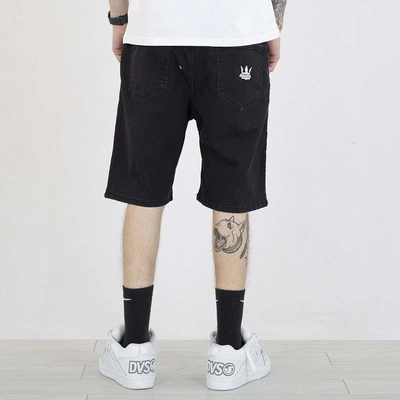 Krótkie spodenki Jigga Wear Baggy Crown czarne