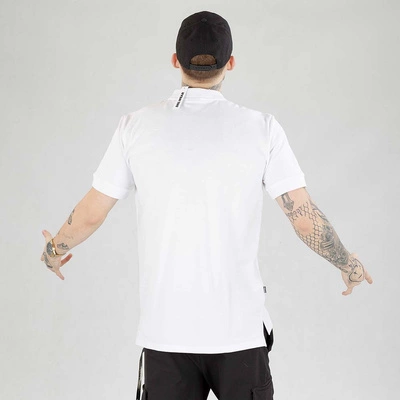 Koszulka Polo Diil Laur biało czerwona