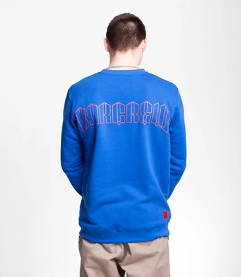 Biuro Ochrony Rapu NEW BORCREW Bluza Niebieski