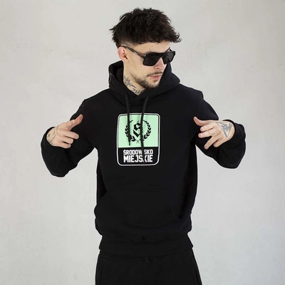 Bluza Środowisko Miejskie Hoode Laur Mint czarna