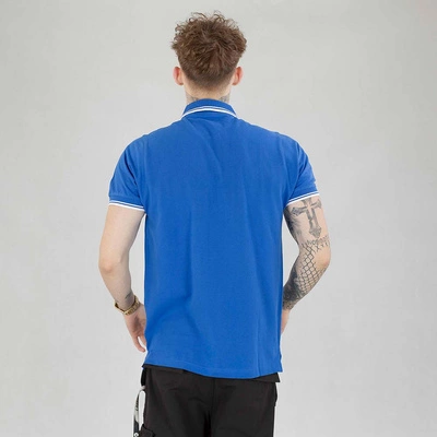 Koszulka Polo Niemaloga Stripes niebiesko biała