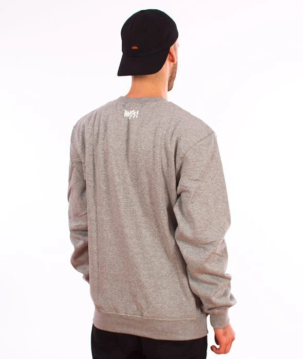 Mass-Signature Crewneck Bluza Light Heather Grey