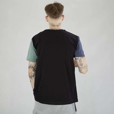 Koszulka Patriotic Cls Mini App Trio czarna fioletowa zielona