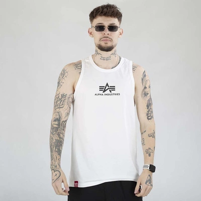Tank Top Alpha Industries 126566 biały