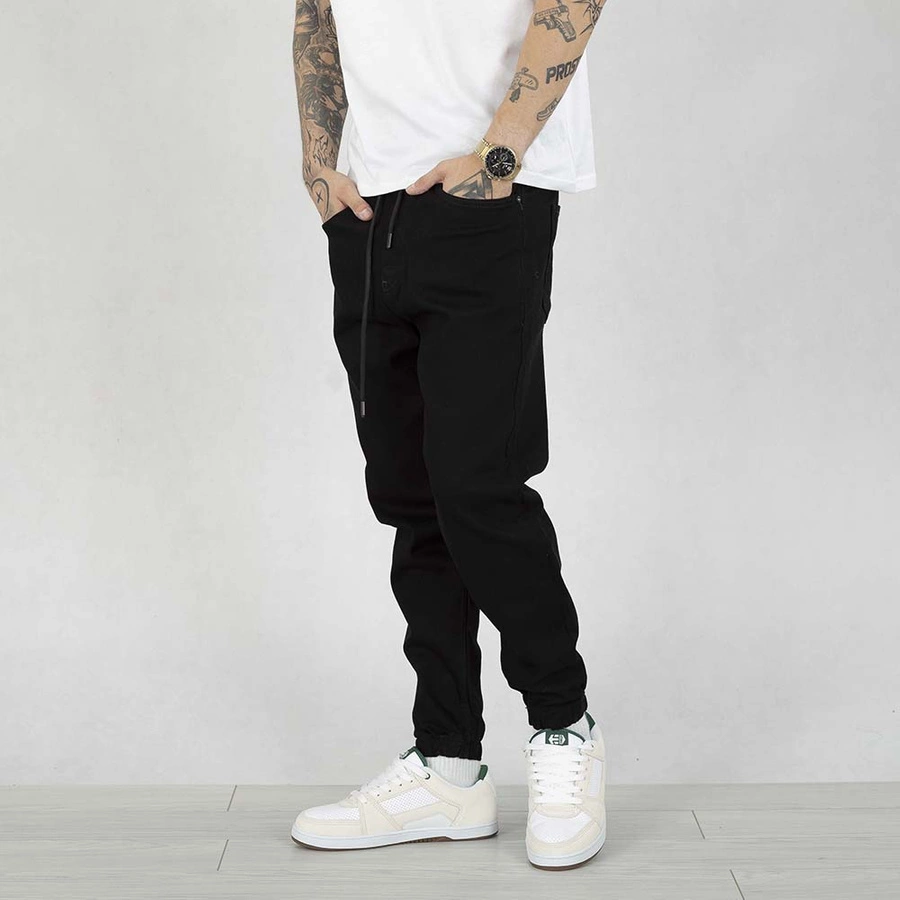 Spodnie Jogger I8 Denim BOY20 black jeans