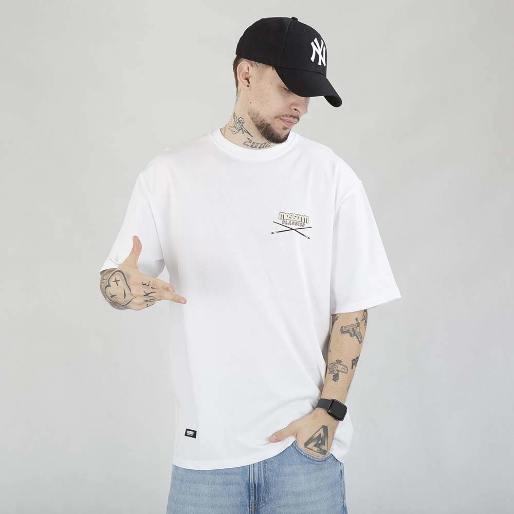 Koszulka Mass 98 Ball biała