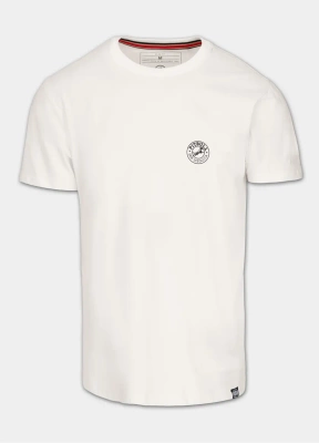 Koszulka Pit Bull Slim Fit San Diego CA Small Logo biała