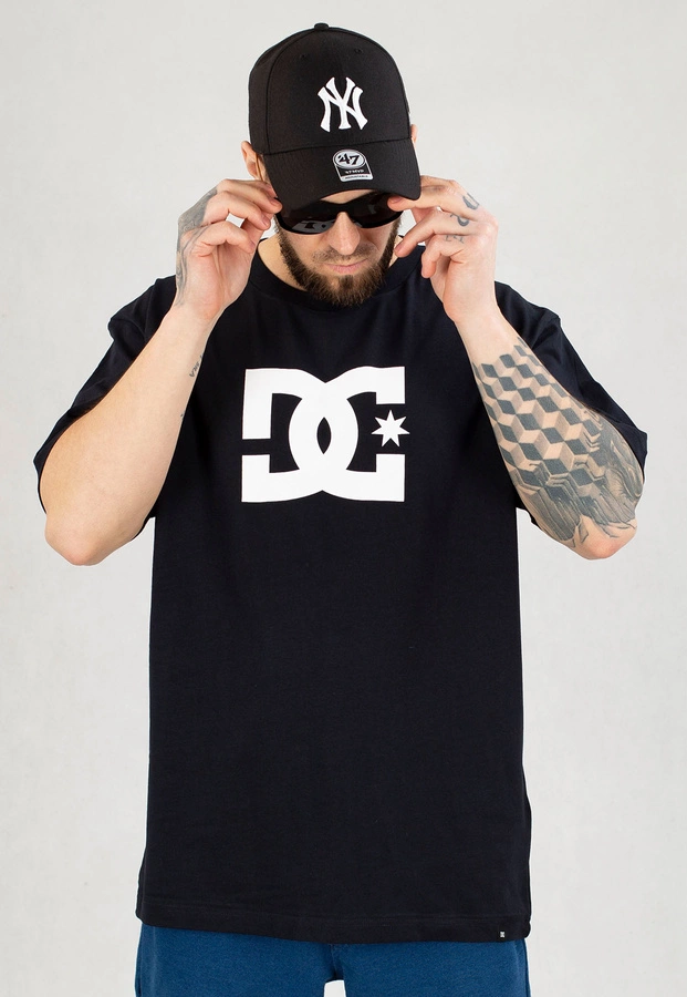 T-Shirt DC Shoes Star Tees ADYZT05373-KVJO granatowy