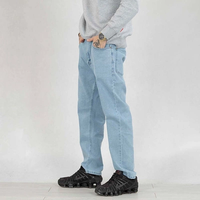 Spodnie Baggy Prosto Jeans Oyeah light blue jeans