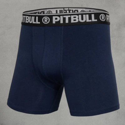 Pit Bull Bokserki 3 PACK oliwkowe granatowe czarne