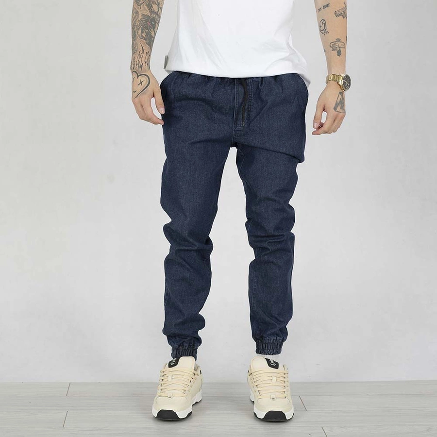 Spodnie Jogger Dudek P56 Jeans AMH granatowe