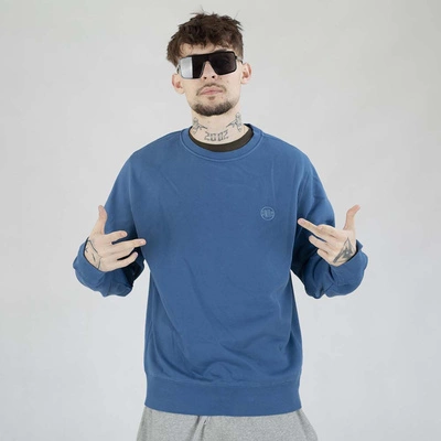 Bluza Pit Bull Crewneck Washed Lancaster II ciemna niebieska