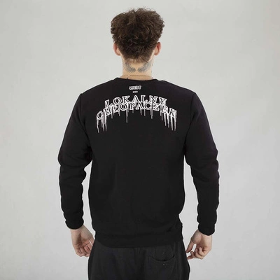 Bluza Crewneck Intruz Lokalny Chłopaczek czarna