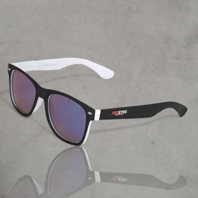 Okulary przeciwsłoneczne Red Eyes ******* System P21 biało czarne