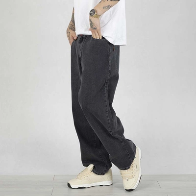 Spodnie Baggy Elade Classic black denim