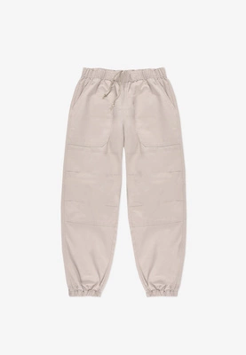 Spodnie Jggger Prosto Jeans Slate beżowe