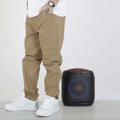 Spodnie Mass Pants Box Relax Fit beżowe